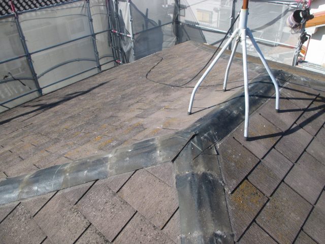 姫路市のスレート屋根のリフォーム前